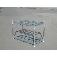 Manurack double 2030x1185 mm - idéal pour palettes Euro 1200x800 et 1200x1000_1