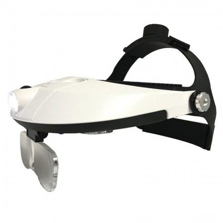 Mp81001 - Loupe binoculaire réglable à LED E-Tay avec 5 lentilles remplaçables - grossissement 1,0x à 3,5x_1