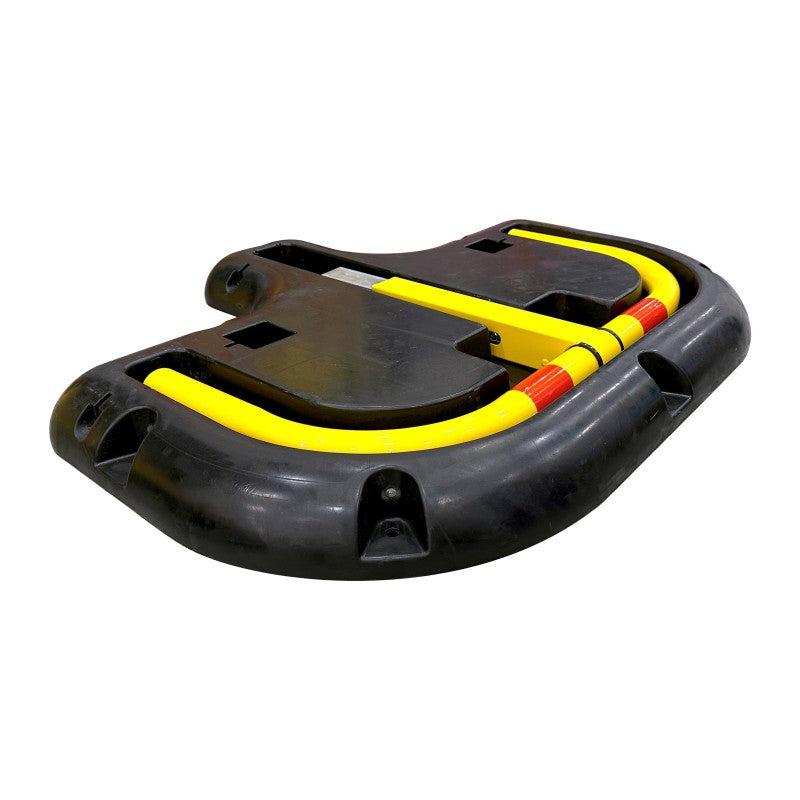 Arceau de parking haute visibilité à fixer - Différentes avec serrure PASS incluse et clé PASS à commander en plus_1