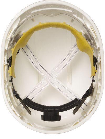 Casque ventilé pour travail en hauteur - ABS moulé - Jugulaire 4 points - Réf. 250671_1
