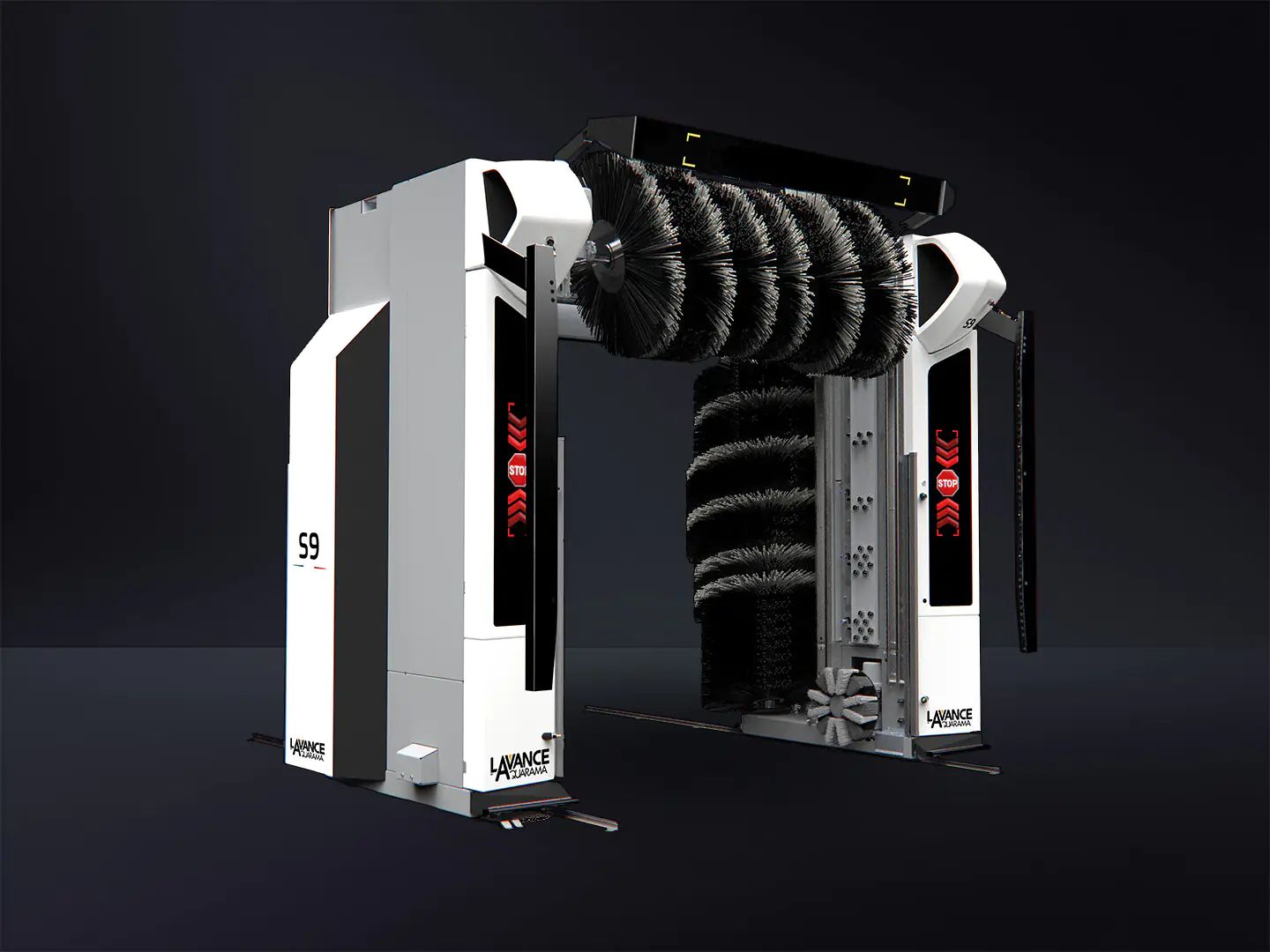 Portique S9 pour station de lavage automobile professionnelle | Rouleaux de lavage | Lavance by Aquarama_1