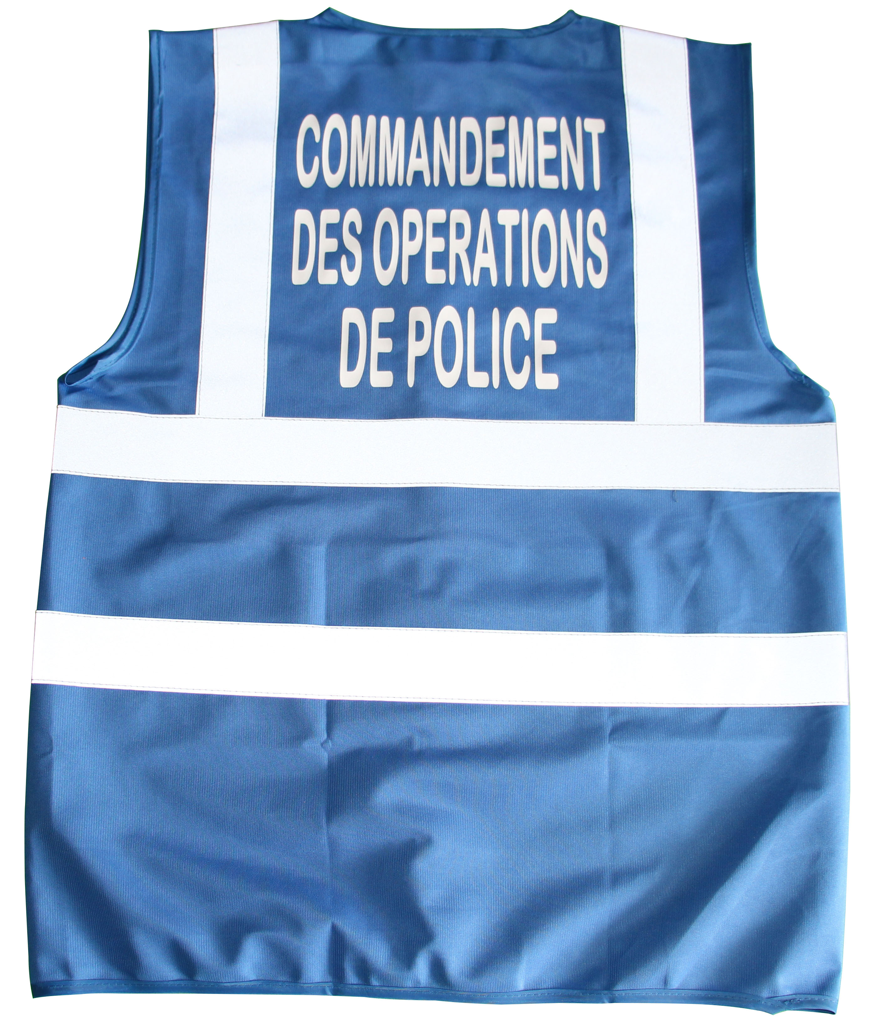 Gilet réfléchissant personnalisable avec bandes réfléchissantes
