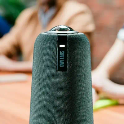 Meeting Owl 4+  Caméra de visioconférence intelligente 4K, microphone et haut-parleur à  360°, avec_1