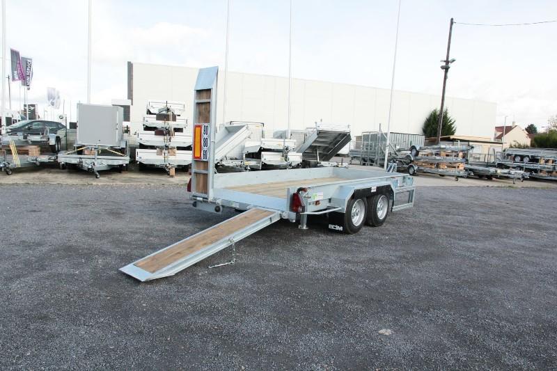 Remorque porte engin 8 tonnes - ecim - peg 45800 fr_1