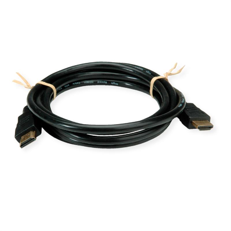 ROLINE RM Câble HDMI High Speed avec Ethernet, noir, 2 m_1