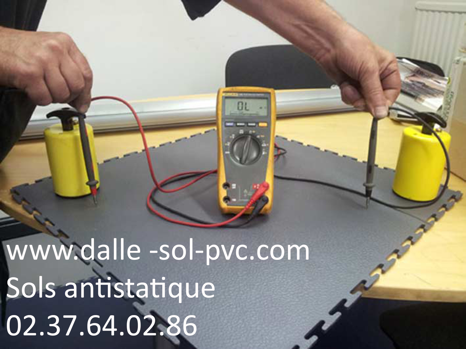 Sol antistatique  esd pvc  5 mm_1