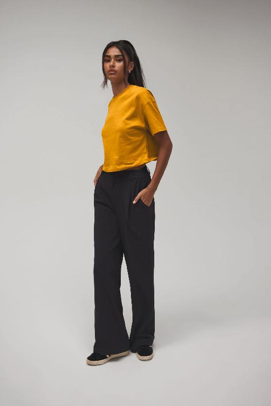 T-shirt crop femme - Réf: BE6482 - 100% coton peigné et ring-spun - Bella + Canvas_1