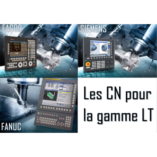 Tour à commande numérique à banc incliné MICROCUT - LT - Fanuc, Siemens ou Fagor - Diamètre usinage max 210mm_1