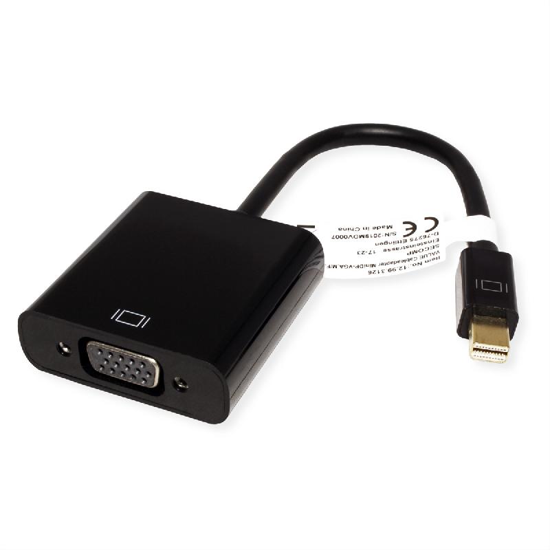 Value adaptateur mini displayport-vga, minidp m - vga f_1