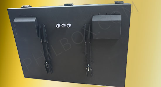 Armoire ou caisson de protection contre le vol et le vandalisme pour vos écrans LCD - Taille 43 pouces - Série PHIL_2