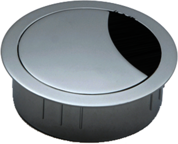 Loop Round - Bachmann - Passe-câbles avec jeu de brosses et couvercle amovible_1