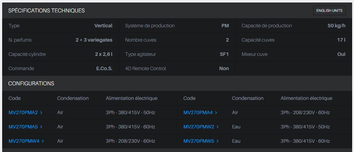 Mv Easy 2 Kolor - Turbine à glace Gel Matic - 2 parfums - Cuves 17L - Technologie E.Co.S._1