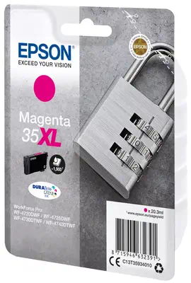 Singlepack Magenta 35XL DURABrite Ultra Ink_1