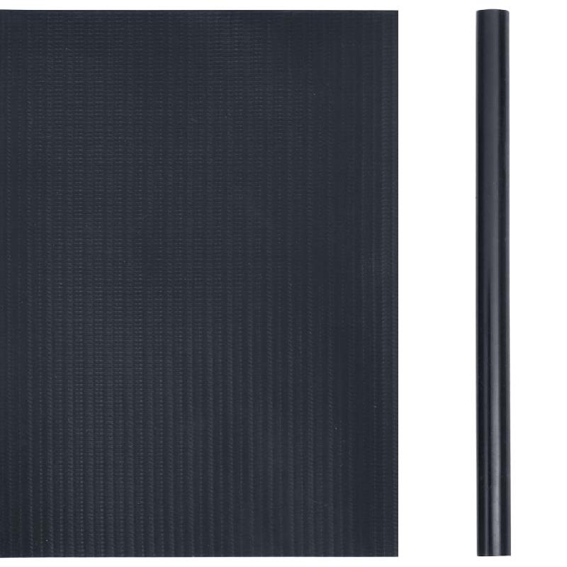 Vidaxl écrans d'intimité de jardin 4 pcs pvc 35x0,19 m gris foncé mat 147868_1