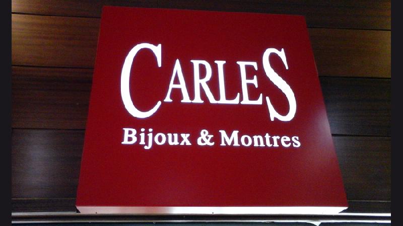 Enseigne caisson lumineux - Blanc_1