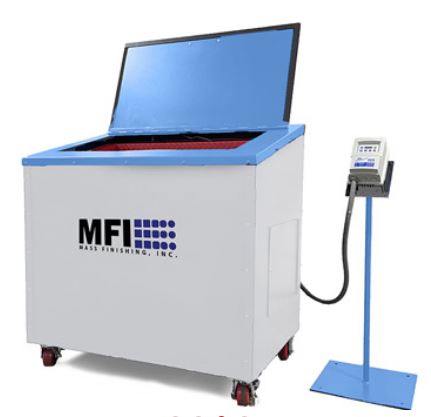 Vibrateur linéaire destiné aux traitements de pièces longues ou volumineuses_1