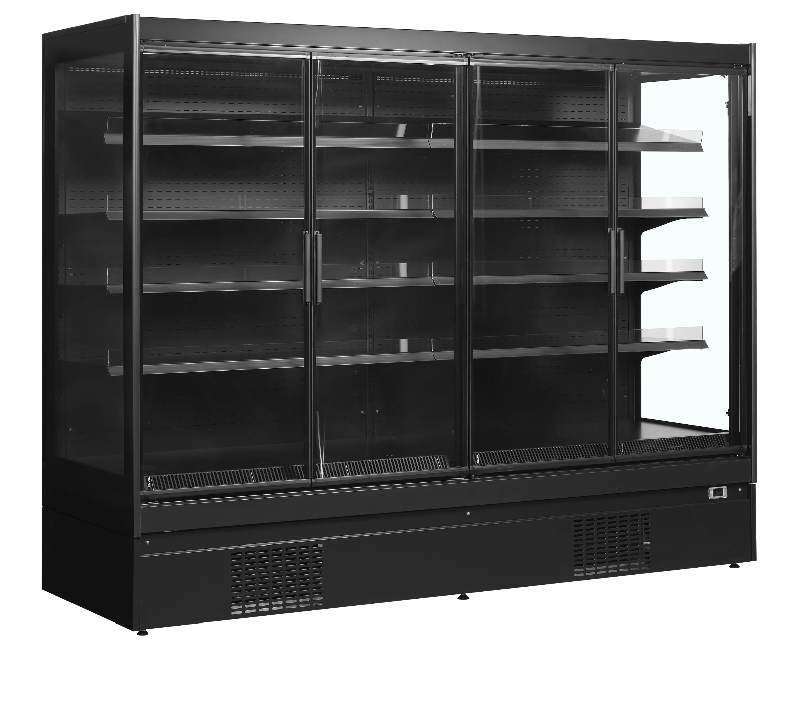 Vitrine réfrigérée pour supermarché à froid positif EXTRA2500CD L2600mm 38477 TEFCOLD_1