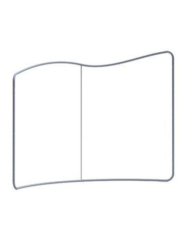 Stand tissu - Photocall vague 300x235 - Design moderne - Référence PE-STAND-VAGUE_1