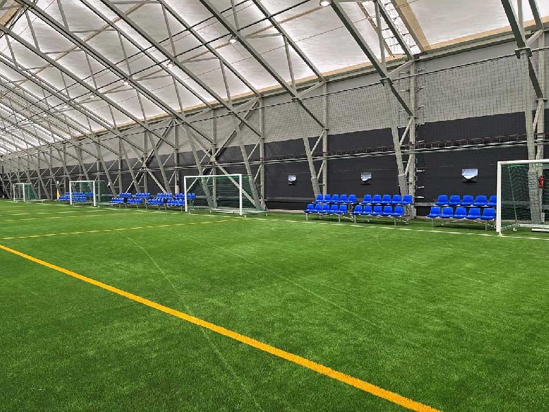 Tribune métallique amovible T-Flex CR5 - avec roulettes - modules de 5 places par rangée_1