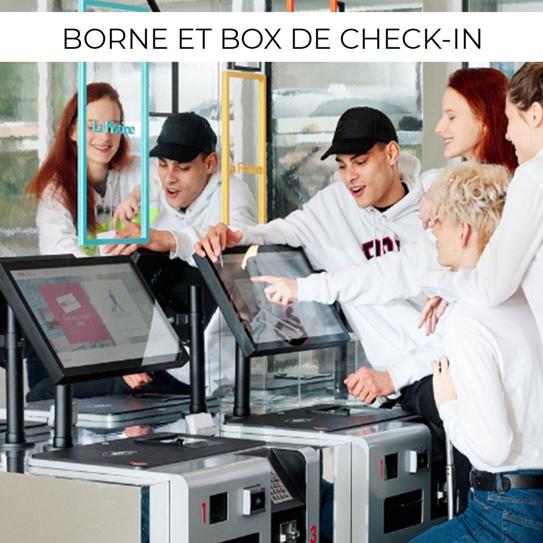 Borne d'accueil pour un meilleur système de contrôle d'accès et une meilleure solution de paiement :  check-in en libre service_1