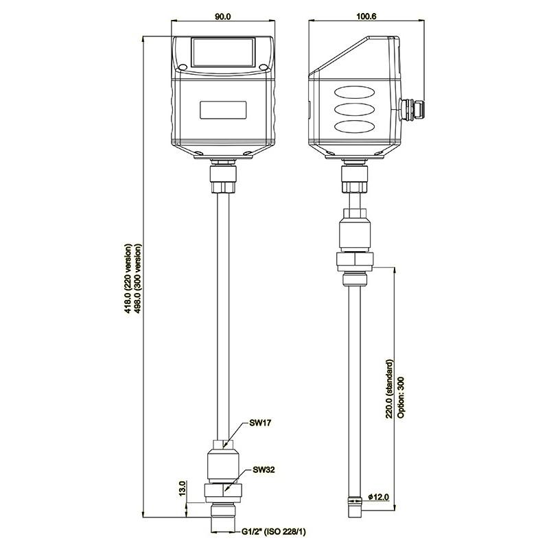 Débimètre à insertion à tube Pitot - PITO_1