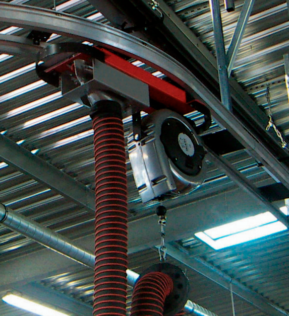 Enrouleur à rappel automatique avec cliquet - Rotolift - Filin acier inoxydable Ø 6mm - Charge jusqu'à 18 kg_1