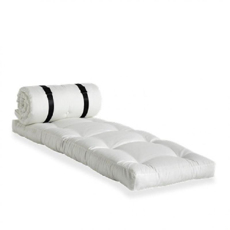 Fauteuil d'extérieur convertible - Buckle-Up Chair Out blanc - Karup Design - Matelas dépliable 1 place_1