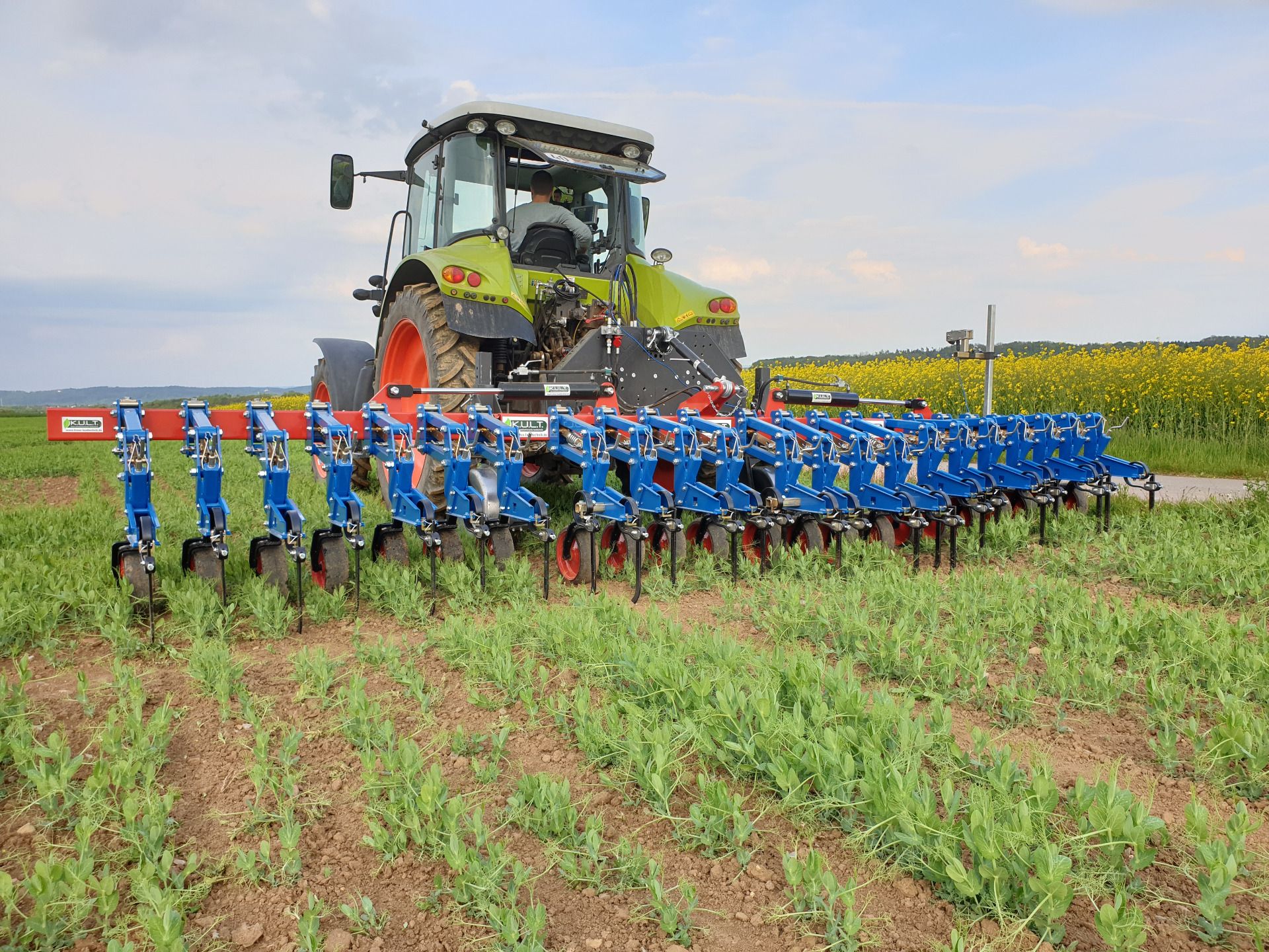 Habicht bineuse agricole - k.U.L.T.-kress - largeur de travail 1- 6 m, avec repliage hydraulique_1