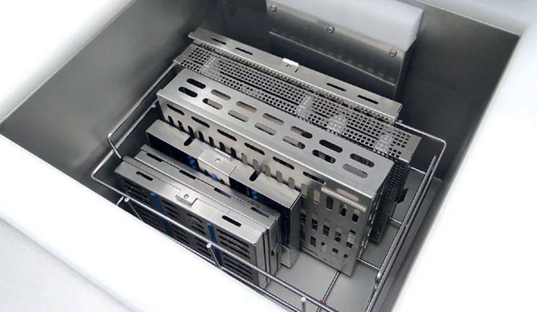 Laveur-désinfecteur automatique à ultrasons industriel - modèle encastrable SNC Digital 17-EDK7 - vrac/cassettes - Gamasonic_1