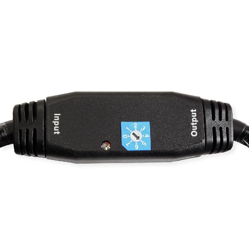 ROLINE Câble HDMI High Speed, M - M, avec Repeater, 30 m_1