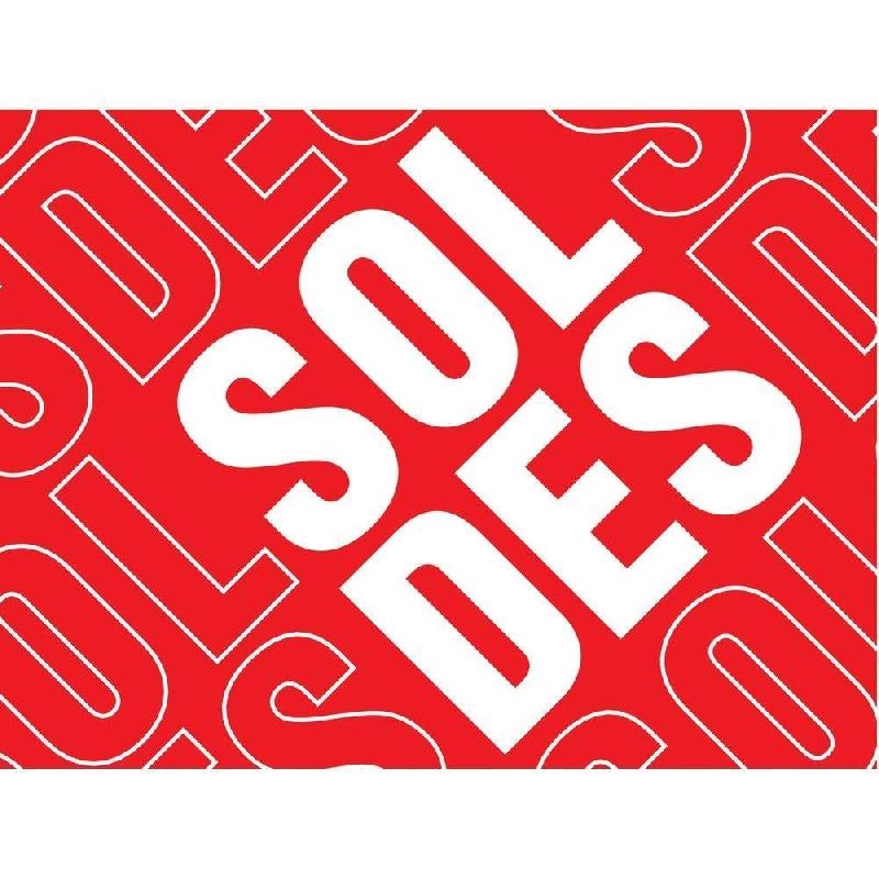 Affiche soldes 60x40 cm - rouge - papier_1