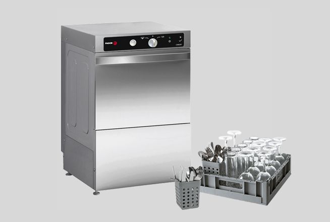 Lave-verre Fagor - Paniers 350x350mm - Fiabilité et haute technologie_1