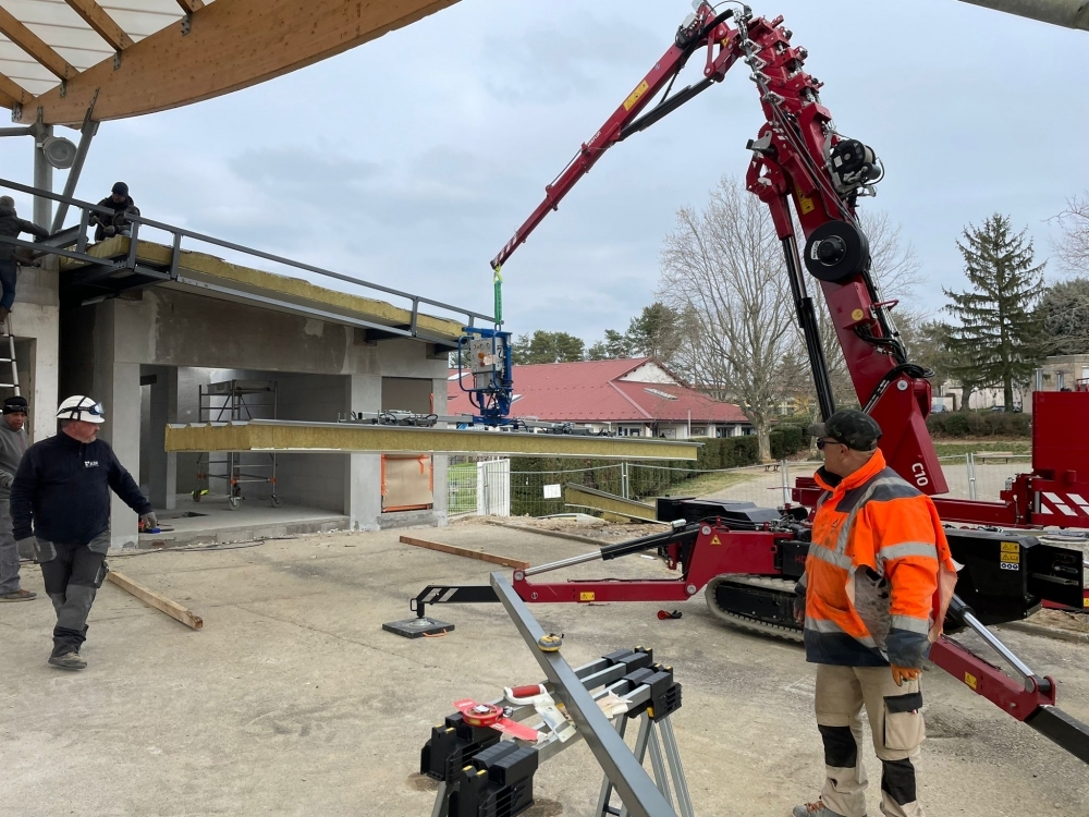 Palonnier pour panneaux sandwich et bardage - Capacité de levage 400 kg_1