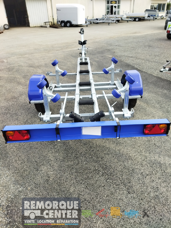 Remorque bateau cassante - SW535 - PTAC : 750Kg - 1 essieu - Sun Way_1