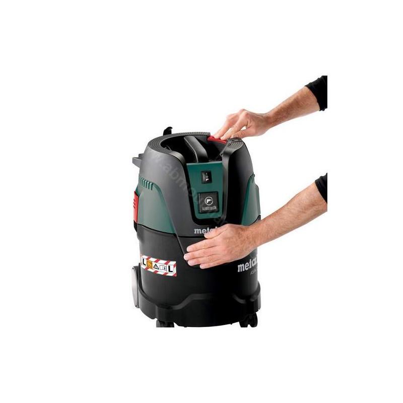 602014000 - Metabo Aspirateur tous usages ASA 25L PC - Aspirateur sec/humide compact et léger avec fonction soufflerie_1