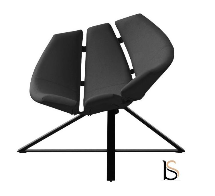 Fauteuil Radar - Softline - Feld Noir 859_1