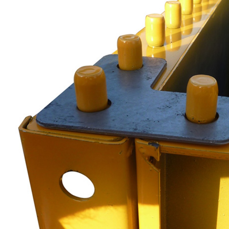 Panneau de coffrage métallique - création de piliers carrés et rectangulaires - modulable et réutilisable - 50/50 cm_1