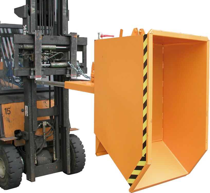 Bacs à copeaux AG_SGU 300 à 2000 L - Étanche huile et eau - Charge 750 à 1500 kg_1