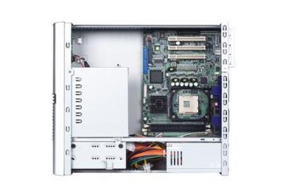 Châssis industriel économique pour carte mère Mini ITX et MicroATX - Wallmount - Advantech AIMB-C600-00B1E - Black Outlook_1