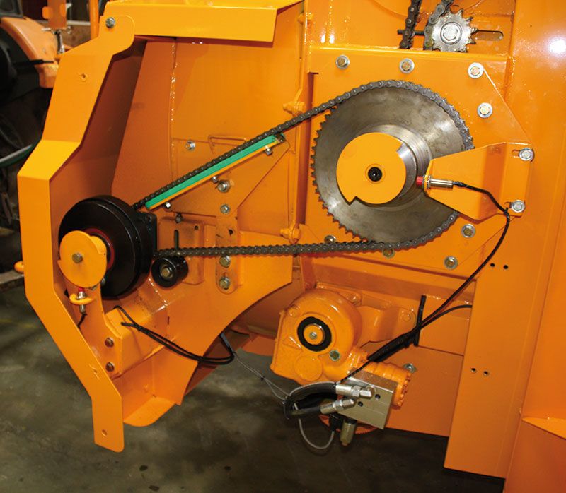 Comet 1038 - désileuse pailleuse - belair - distributrice 10 m3 3 démêleurs_1