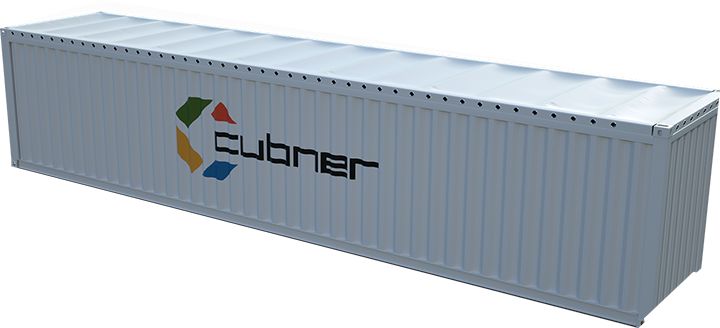 Container maritime 40 pieds open top - toit bâché ou rigide, acier Corten, norme CSC_1