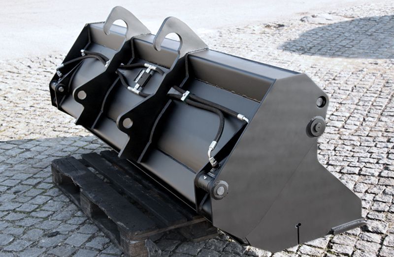 Godets 4 en 1 pour mini-chargeuses - Largeurs 1400 à 2000 mm - ONE-TP_1