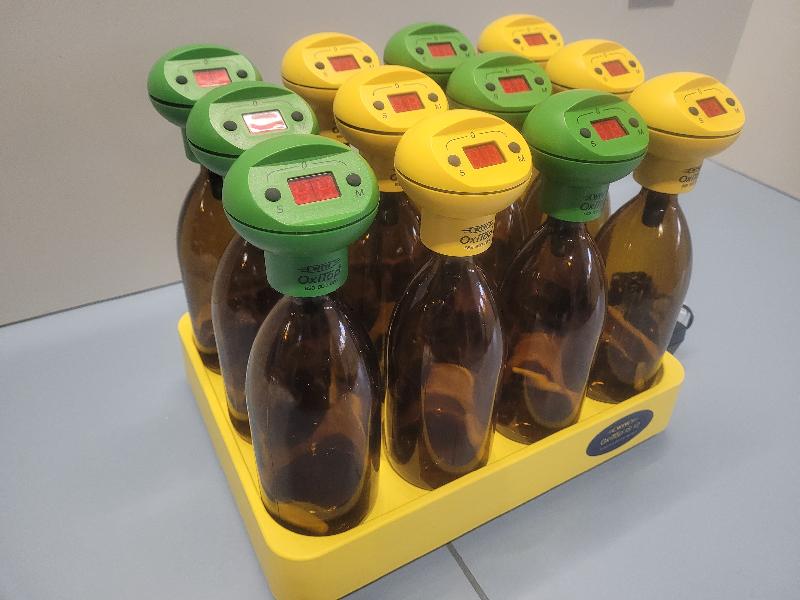 Mesure de la DBO DBO-mètre OxiTop IS-12 avec agitateur à induction WTW_1