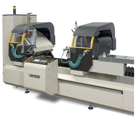 Dh 450 AP - Tronçonneuse à double tête - Oemme - Lames Ø450 mm - Pivotement pneumatique et positionnement CN_1