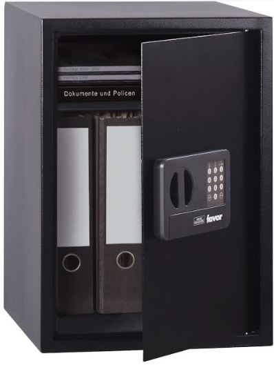 Coffre-fort de sécurité - Favor S 9 E - serrure électronique programmable - volume 55L_0