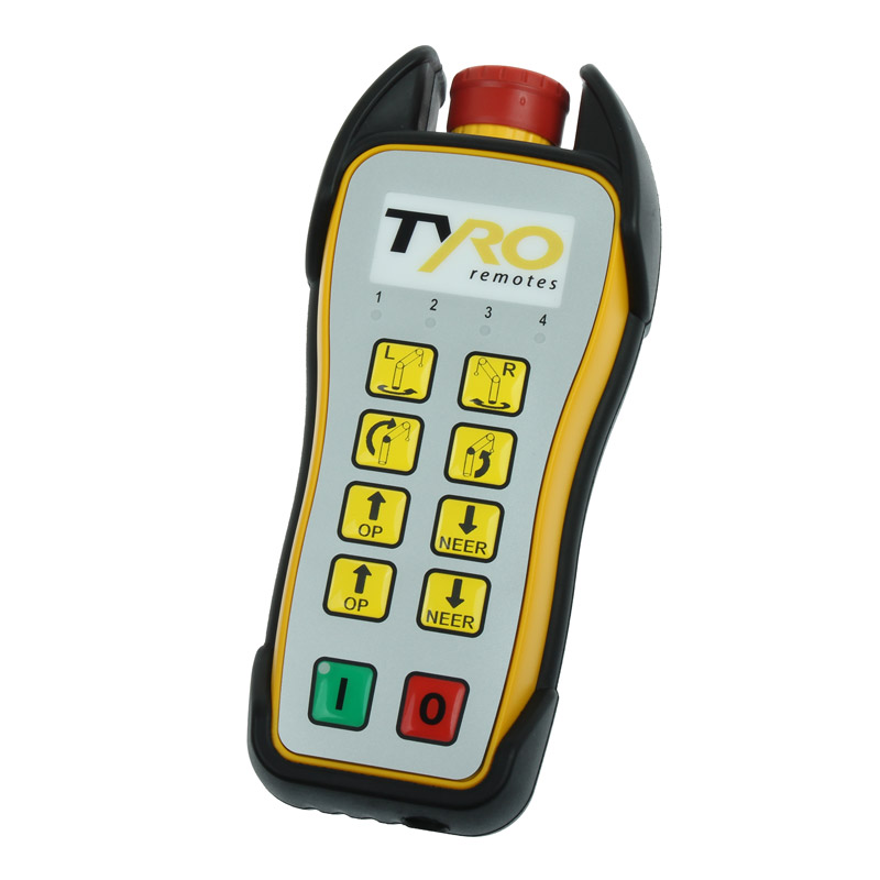 Radiocommande industrielle Pyxis - 8 fonctions - Émetteur rapide et récepteur flexible IP66_1