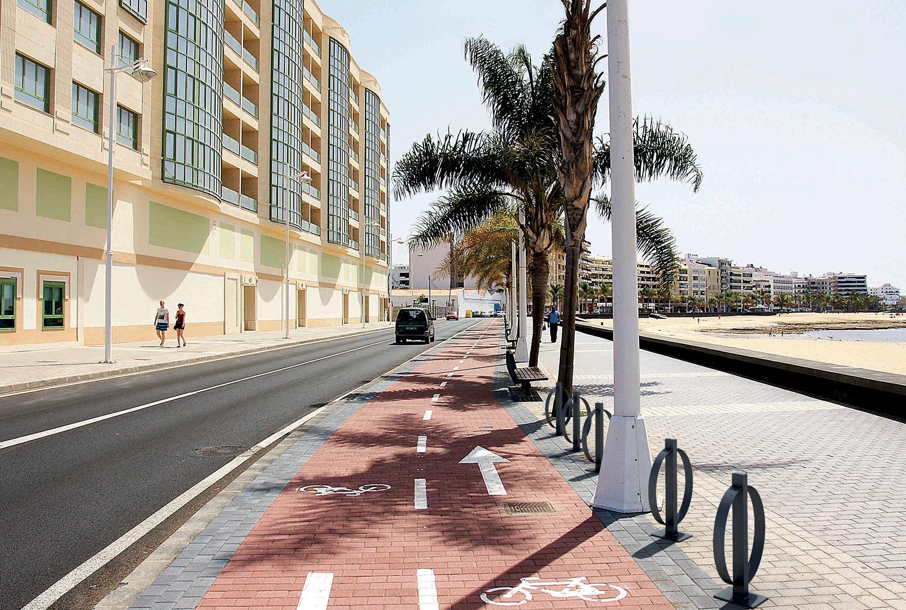 Range vélos ROUND - The Italian Lab - acier galvanisé - Diam. 550 mm, H 700 mm_1