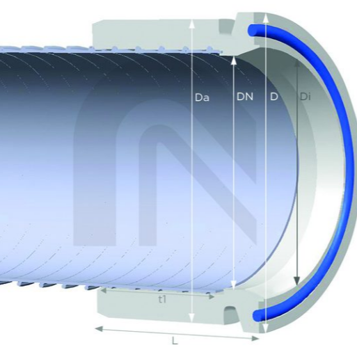 Bride conique en PU pour tuyaux Master-PUR Food - Combiflex_1