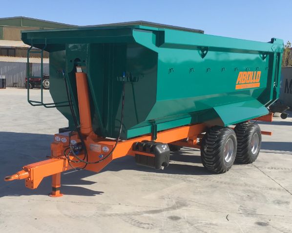 Remorques à tandem trailers - abollo - capacité de 8 t à 15 t_1