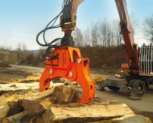 Outil pour récolte et transformation de gros bois